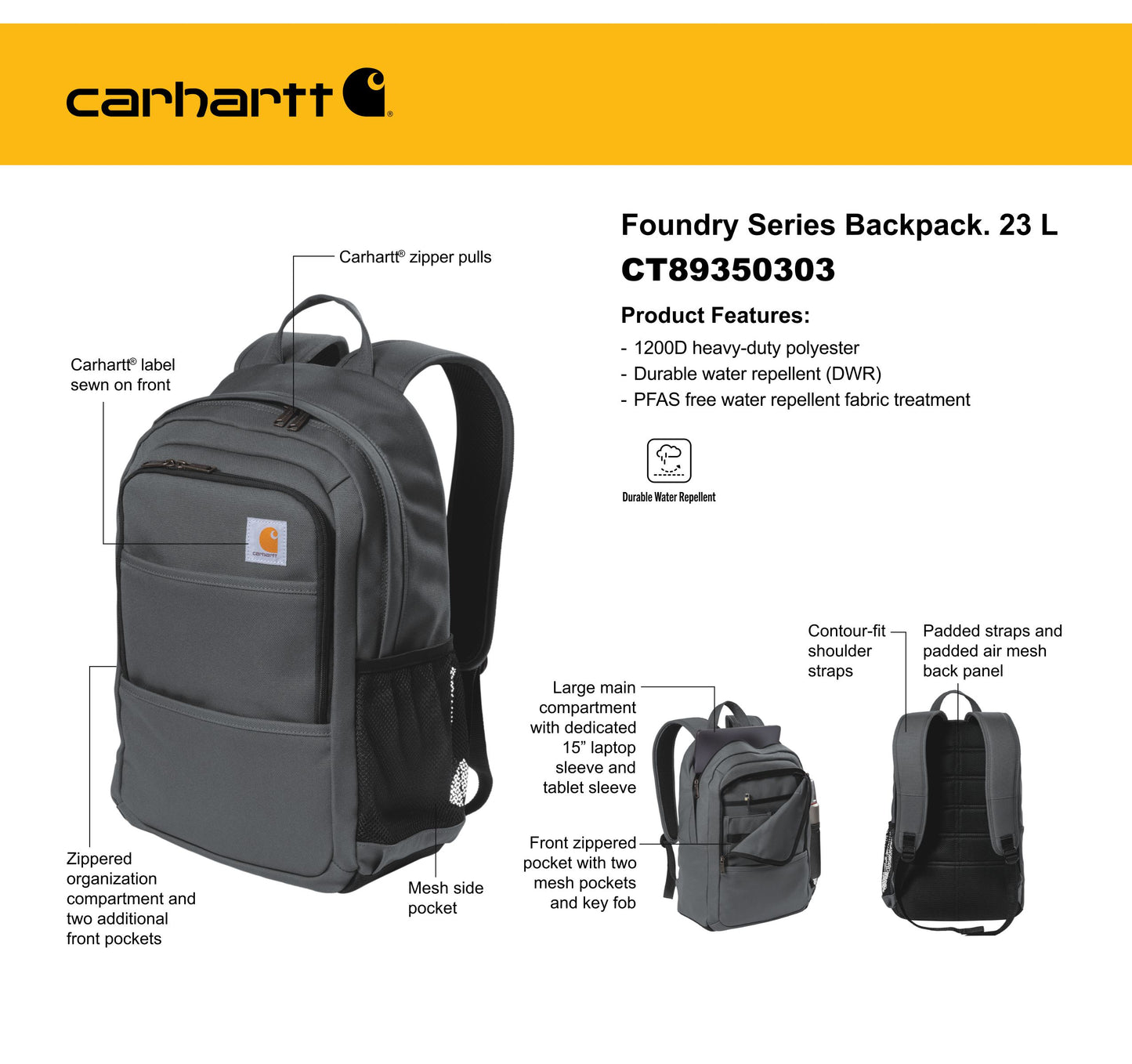 Carhartt Foundry Series Backpack