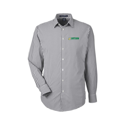 Men's CrownLux Performance® Gingham Dress Shirt