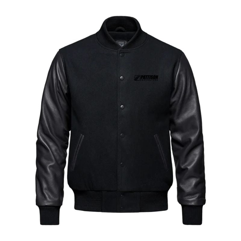 Mens Varsity - Melton & Leather Jacket