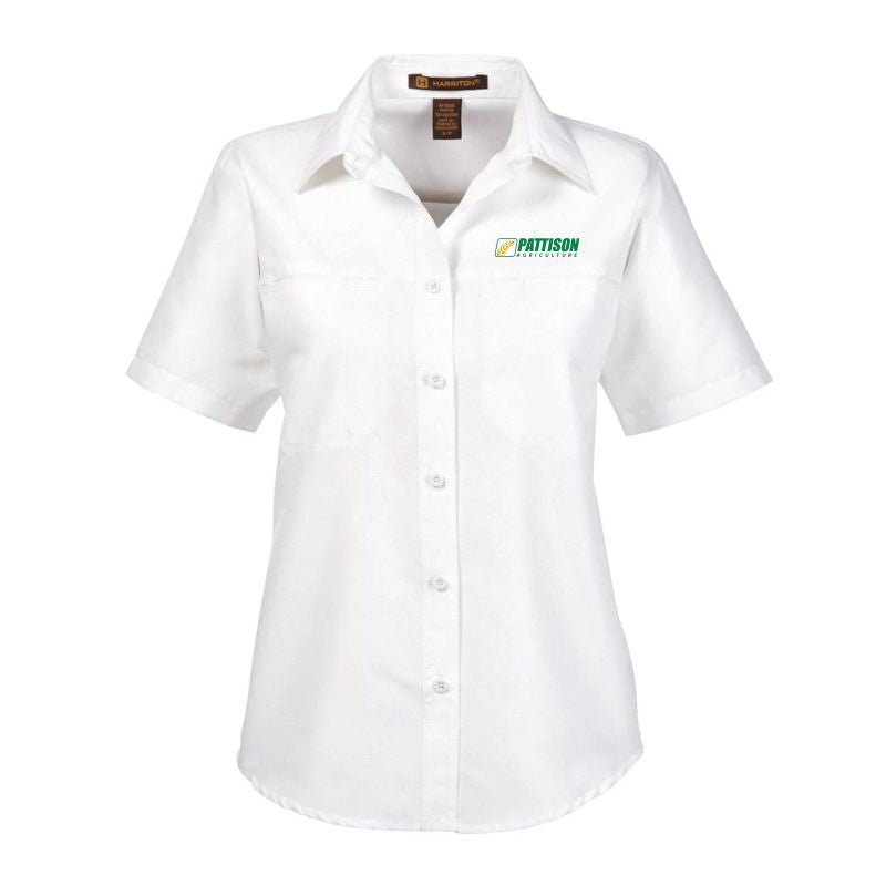 Ladies Harriton Key West Short Sleeve Performance Staff Shirt