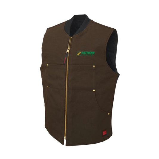 Mens Tall Moto Quilted Lined Vest