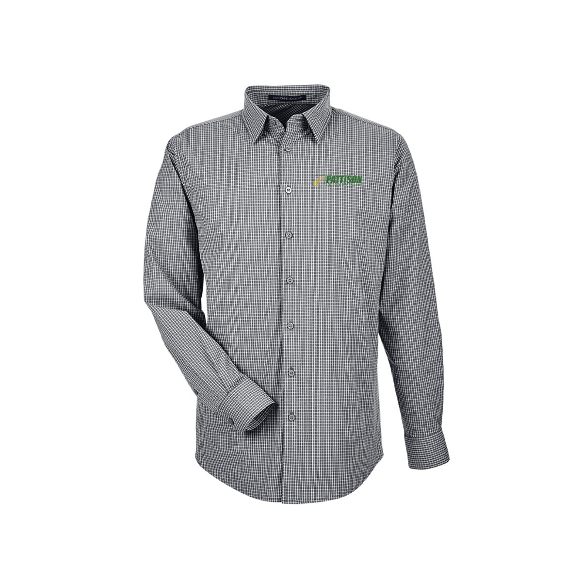 Devon & Jones CrownLux Performance™ Tonal Mini Check