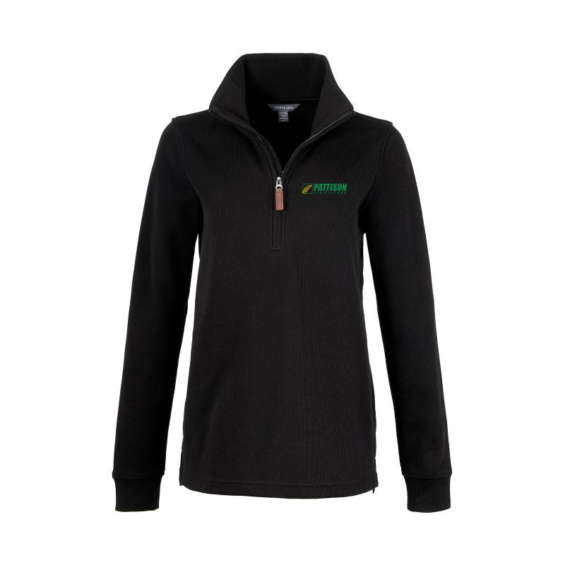 Ladies Hudson Eco Knit Half Zip