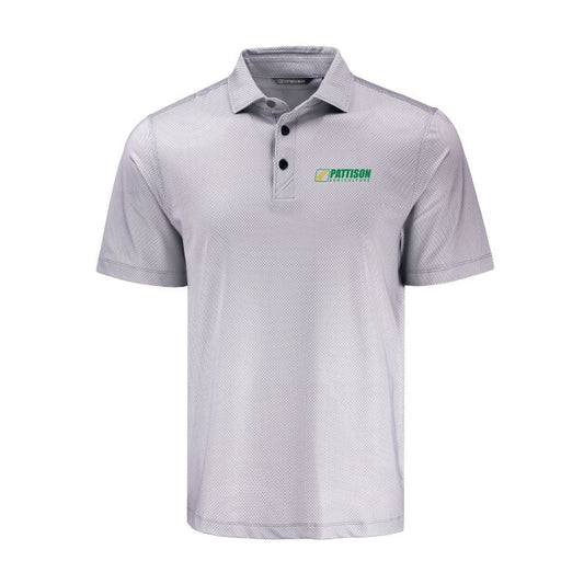 Men's Tall Pike Recycled Lattice Print Polo
