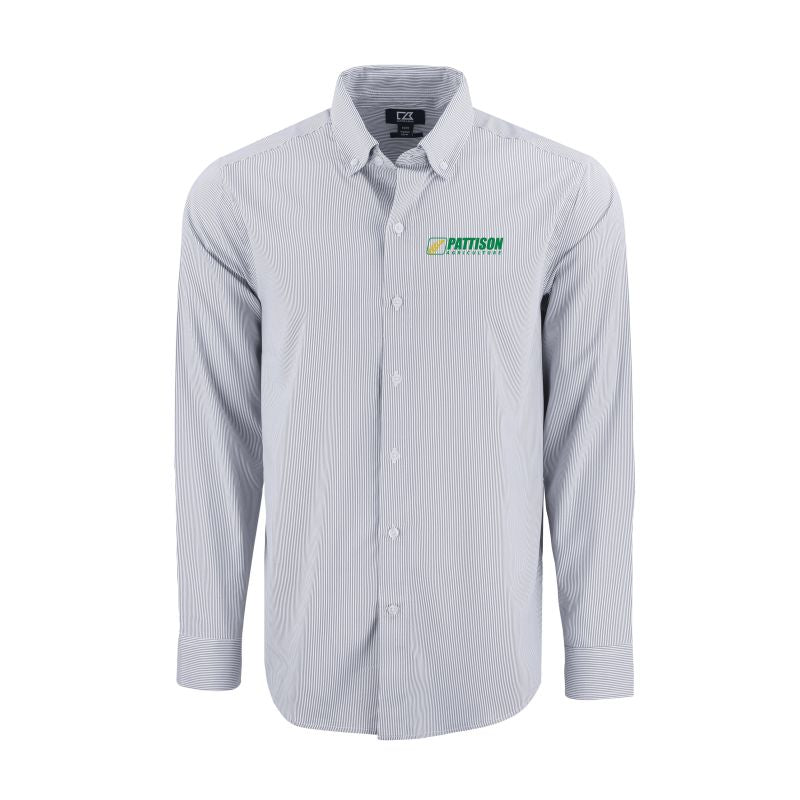 Men's Tall Skyline Epic Confidence Recycled Pinstripe Dress Shirt