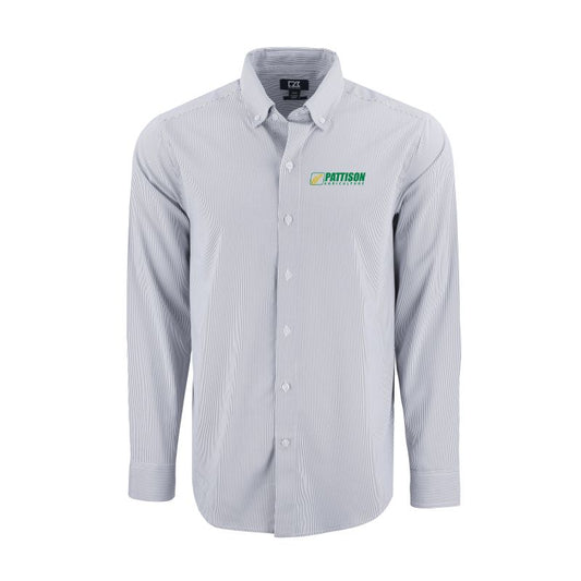 Men's Tall Skyline Epic Confidence Recycled Pinstripe Dress Shirt