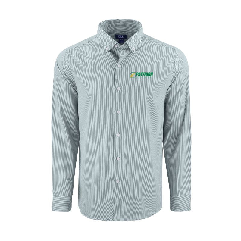 Men's Tall Skyline Epic Confidence Recycled Pinstripe Dress Shirt