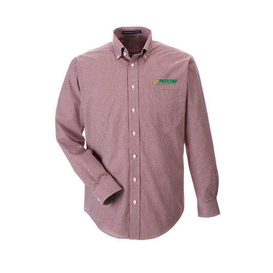 Devon & Jones Crown Collection Woven Gingham Check