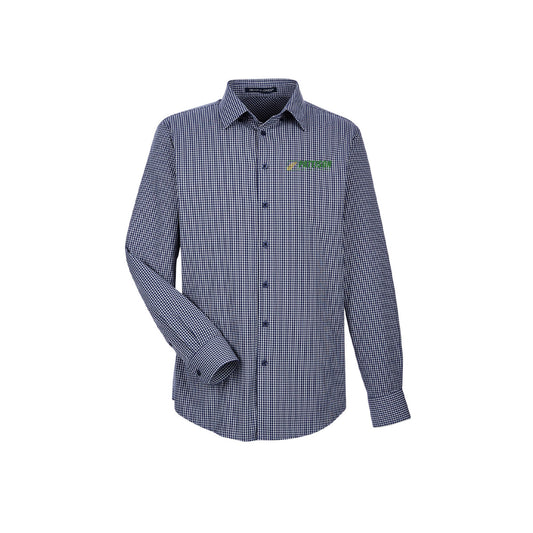 Devon & Jones CrownLux Performance™ Tonal Mini Check