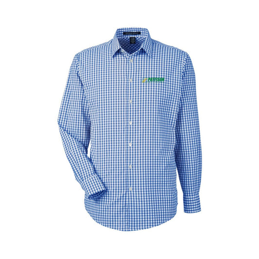 Men's CrownLux Performance® Gingham Dress Shirt