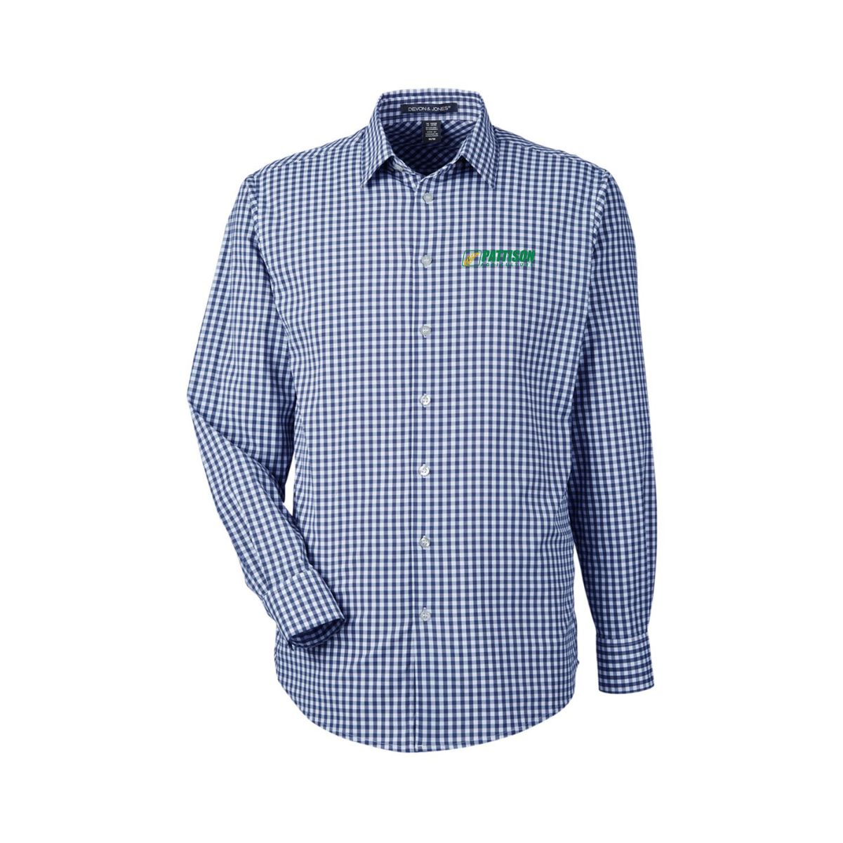 Men's CrownLux Performance® Gingham Dress Shirt
