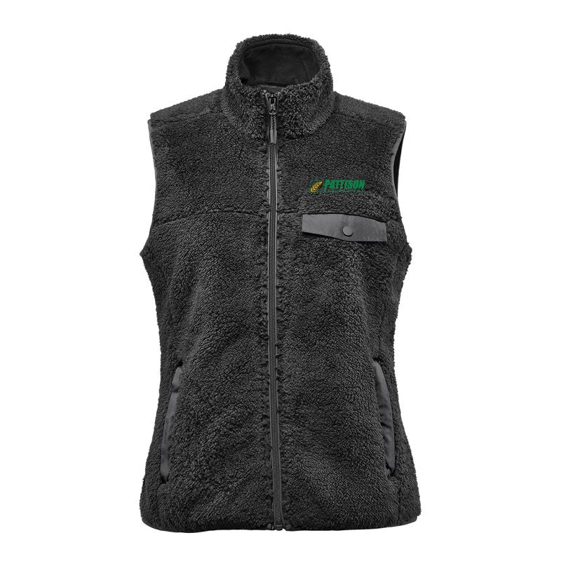 Ladies Bergen Sherpa Fleece Vest