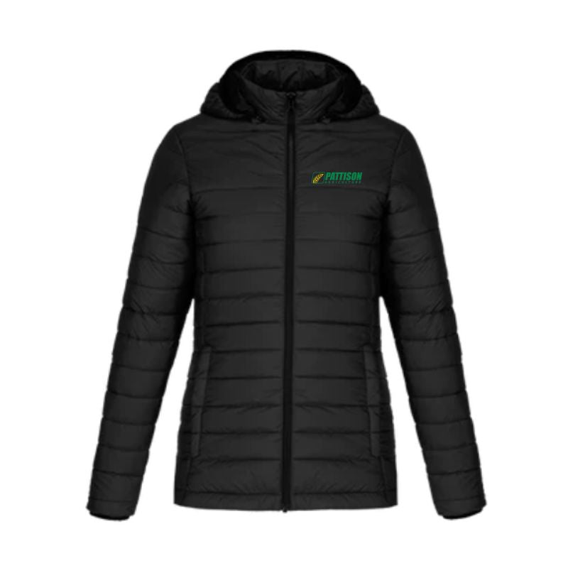 Ladies Canyon Puffy Jack w/ Detachable Hood