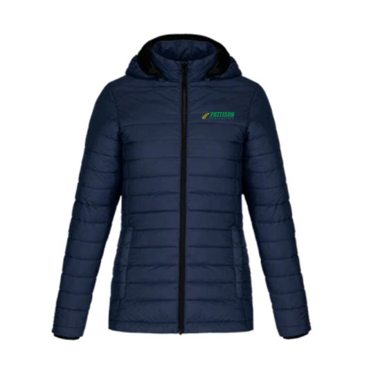 Ladies Canyon Puffy Jack w/ Detachable Hood