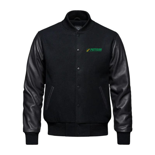 Mens Varsity - Melton & Leather Jacket