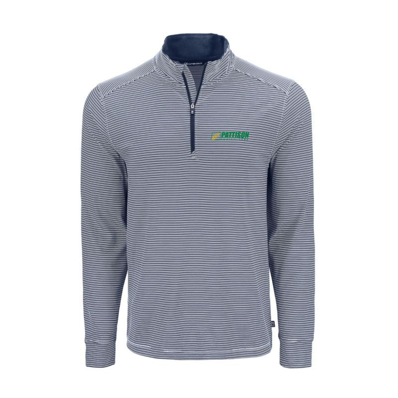 Men's Forge Epic Confidence Recycled Double Stripe Quarter Zip