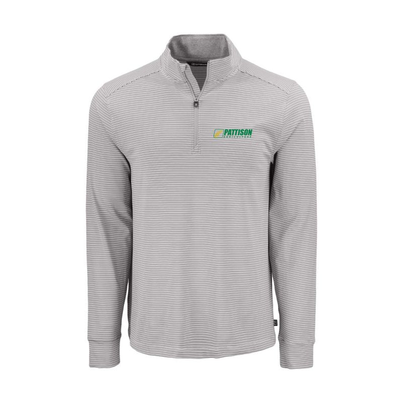 Men's Forge Epic Confidence Recycled Double Stripe Quarter Zip