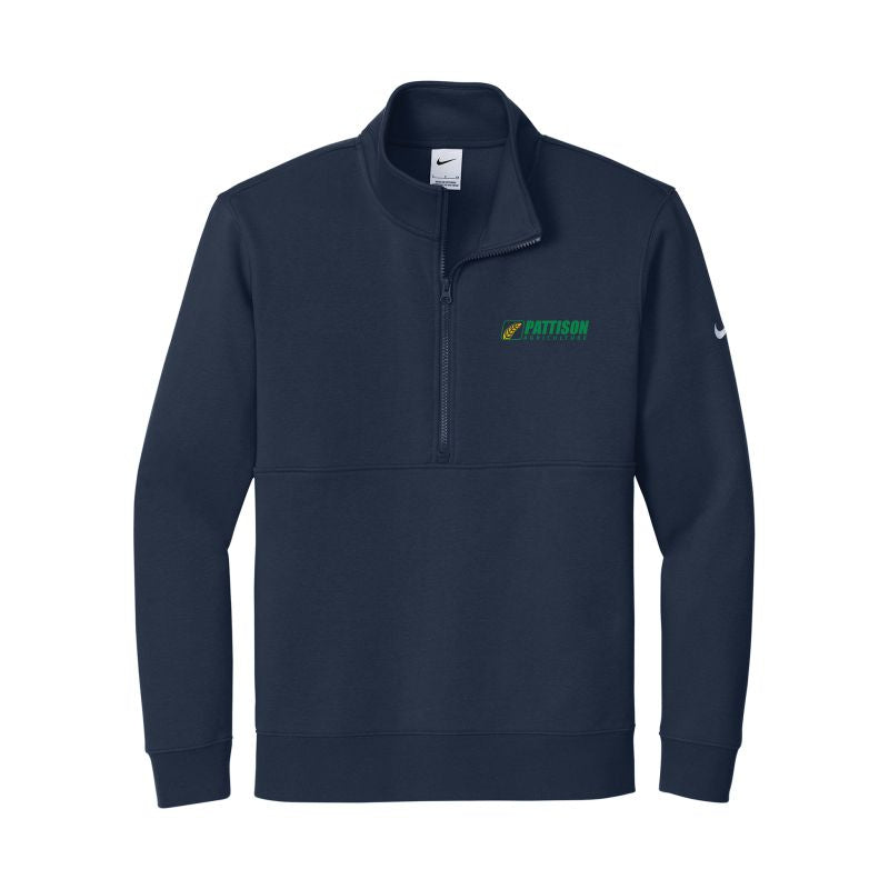 Nike Club Fleece Sleeve Swoosh 1/2 Zip