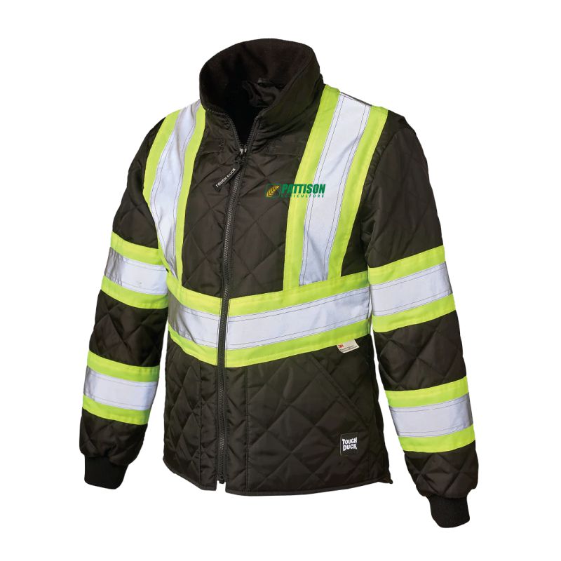 Ladies Quilted Safety Freezer Jacket
