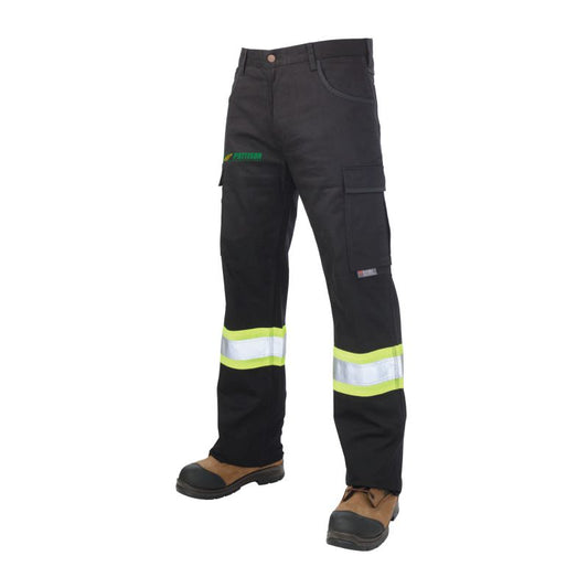 Men's Relaxed-Fit Tough Flex Twill Safety Cargo Pant