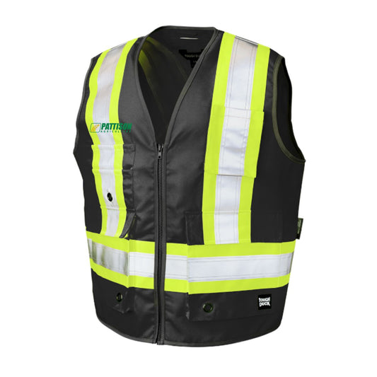 Poly Twill Deluxe Safety Vest