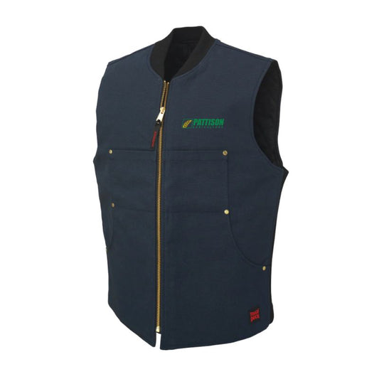 Mens Tall Moto Quilted Lined Vest