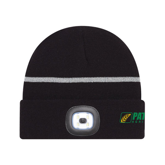 Cuff Toque with LED Light (Reflective, Safety)